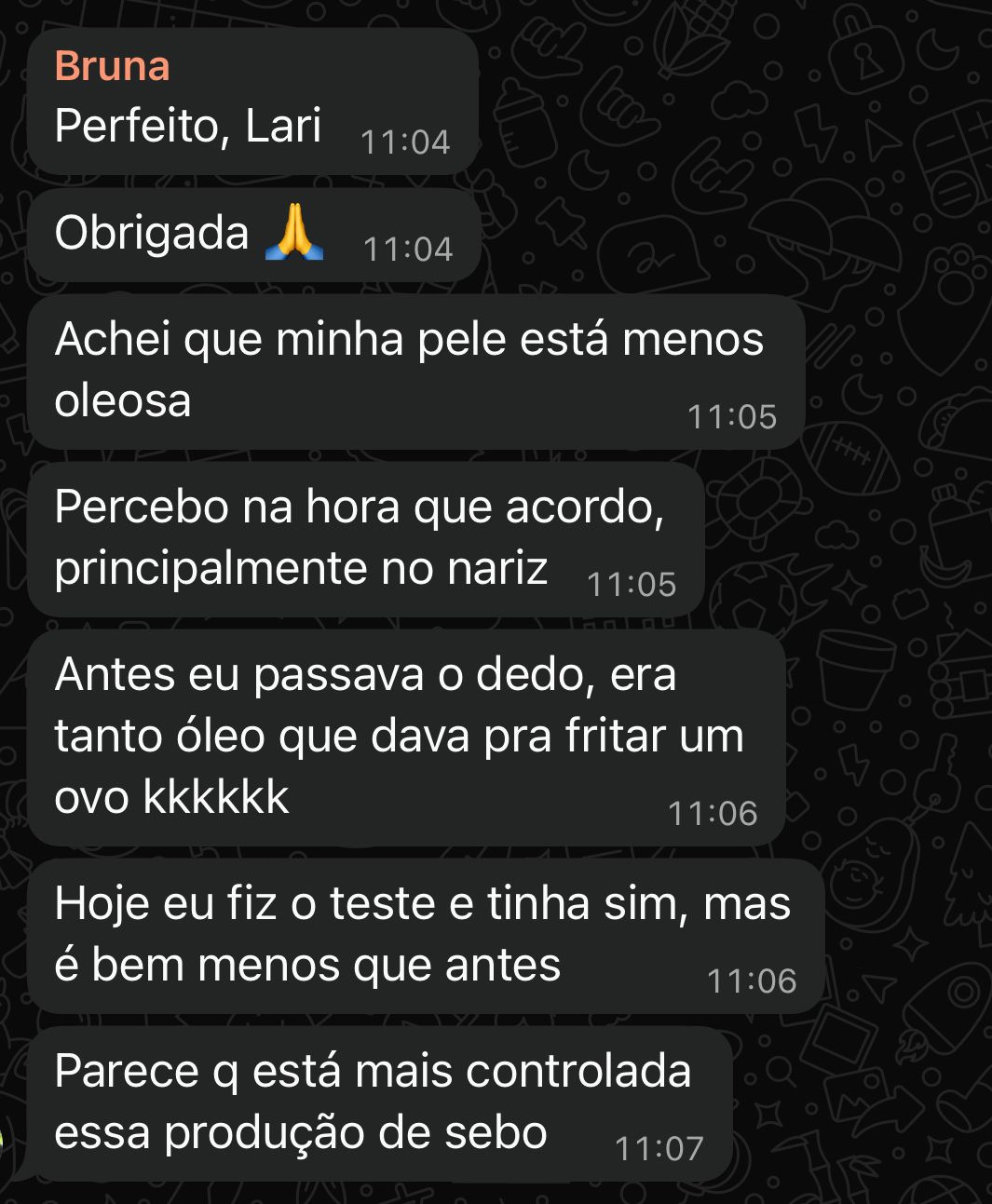 Relato real de paciente acompanhada