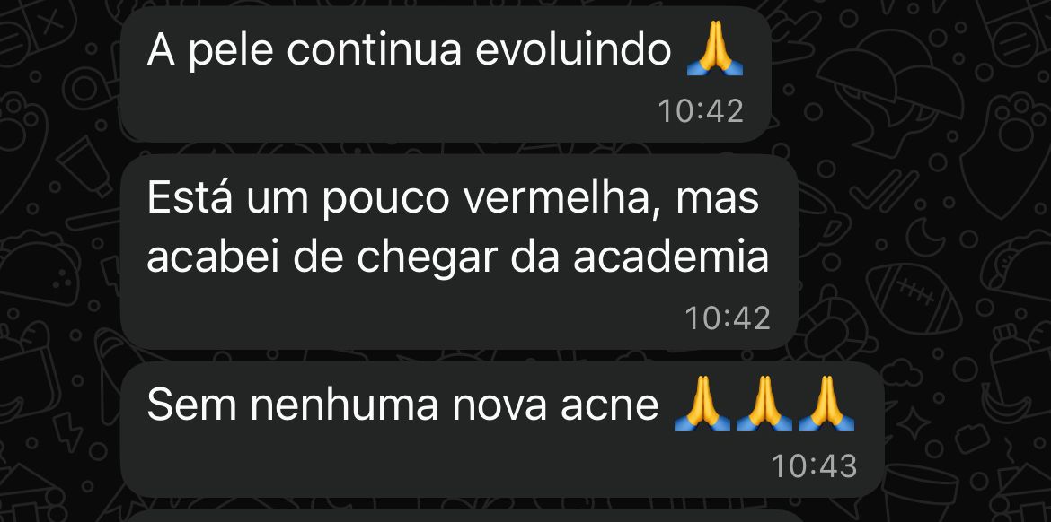 Relato de transformação com o Método Livre de Acnes
